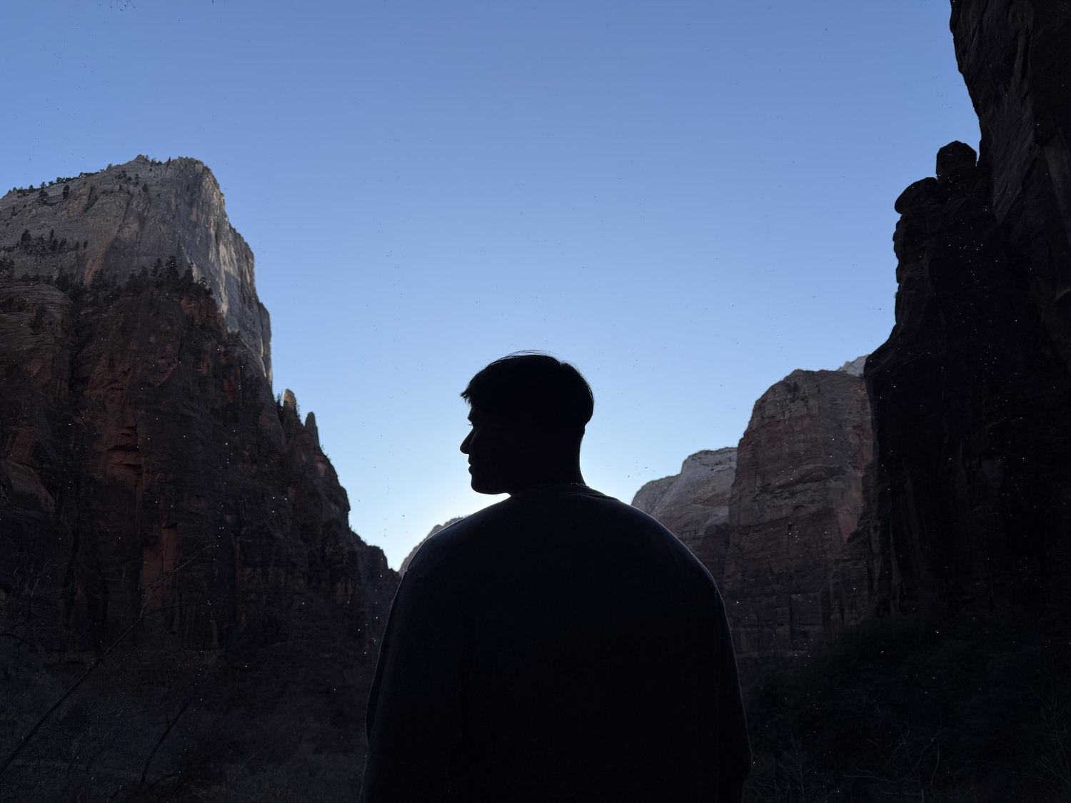 Vinu at Zion National Park